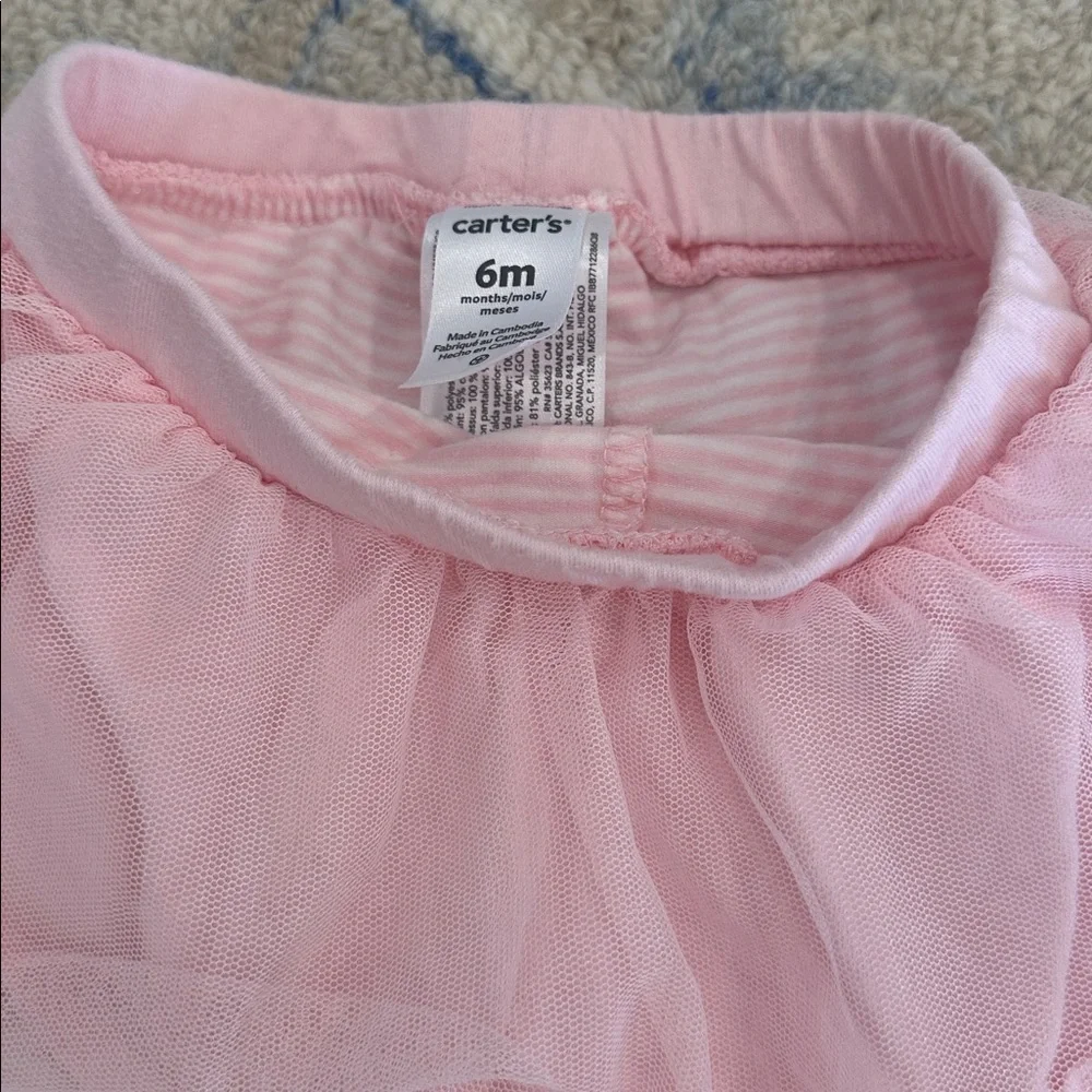 Carter's Pink Tutu Leggings